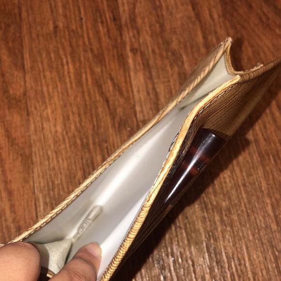 Z Gallerie Tan Serengeti Photo Envelope Clutch - Picture 4 of 7